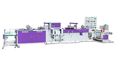 Patch Handle, Loop Handle & Die Cut Handle Bags Making Machine with Fully Automatic Servo Control